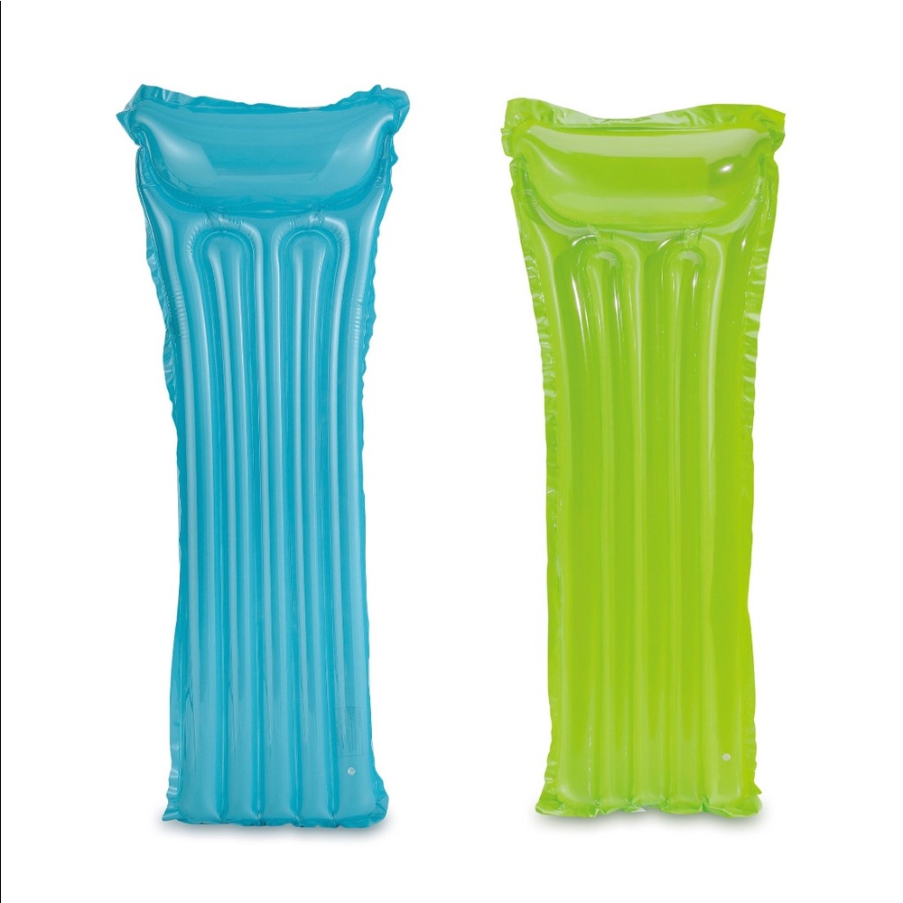 Play Day Inflatable Transparent Air Mat Pool Float - Picture 5 of 6